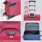 LP 4 Wheel Soft Material Luggage 2 Piece Set Carry On & Checked Suitcase Combo with specification