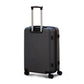 28" Dark Grey Colour JIAN ABS Line Luggage Lightweight Hard Case Trolley Bag With Spinner Wheel Zaappy.com