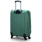 28" Green Colour SJ JIAN 4 Wheel Luggage Lightweight Soft Material Trolley Bag Zaappy.com
