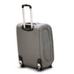 3 Piece Full Set 20" 24" 28 Inches Grey Colour SJ JIAN 2 Wheel Luggage Lightweight Soft Material Trolley Bag Zaappy.com