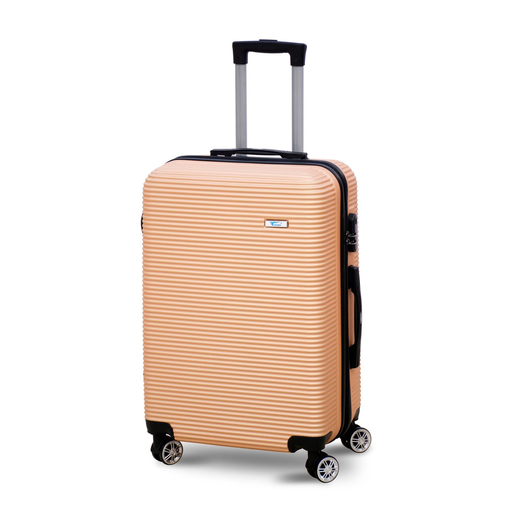  JIAN ABS Line Lightweight Luggage Bag With Double Spinner Wheel Zaappy
