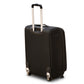 Black Colour SJ JIAN 2 Wheel Lightweight Soft Material Luggage Zaapp