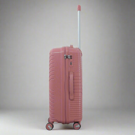 28 Inch Crossline PP Unbreakable Luggage Bag With Double Spinner Wheel