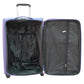 3 Piece Full Set 20" 24" 28 Inches Blue Colour SJ JIAN 2 Wheel Lightweight Soft Material Luggage Bag