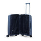 24" Crossline PP Unbreakable Luggage Bag with Double Spinner Wheel Zaappy