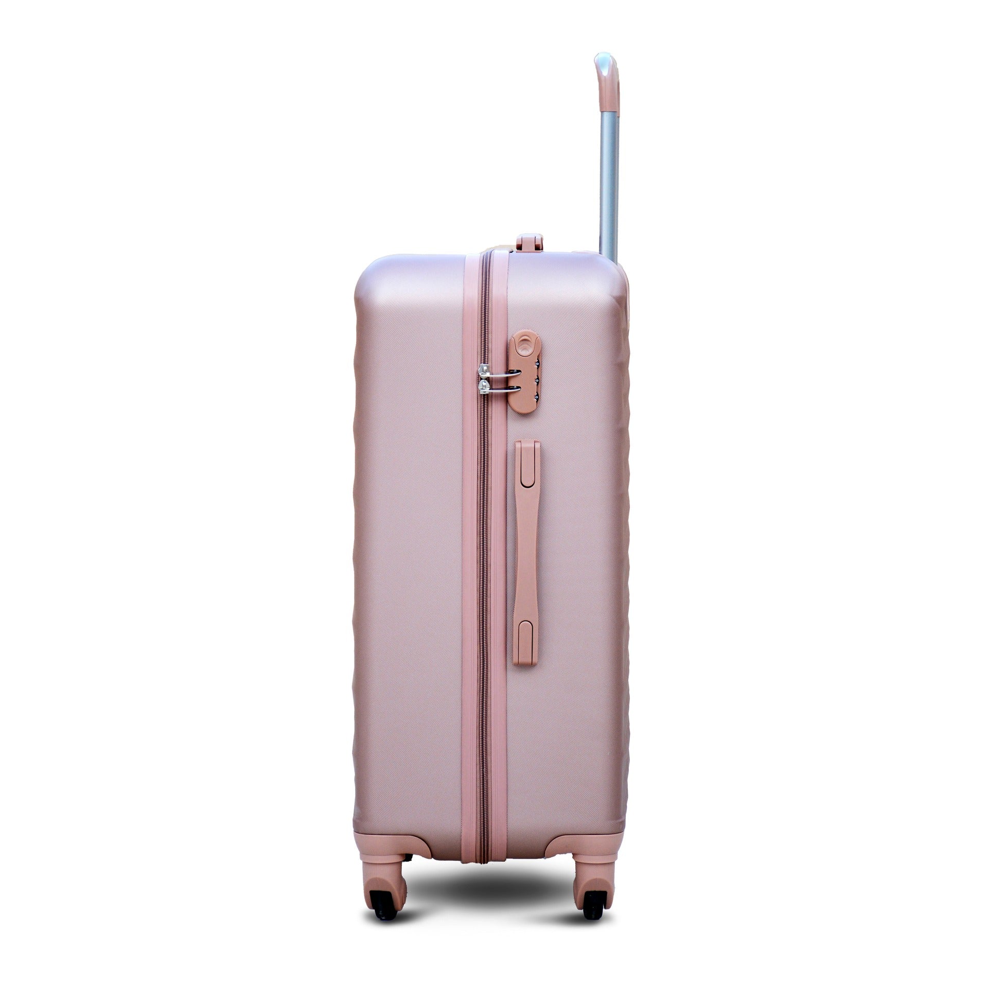 24" Diamond Cut ABS Lightweight Luggage Bag With Spinner Wheel Zaappy