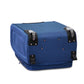 3 Piece Full Set 20" 24" 28 Inches Blue Colour SJ JIAN 2 Wheel Lightweight Soft Material Luggage Bag