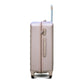 28" Gold Colour Diamond Cut ABS Lightweight Luggage Bag With Spinner Wheel Zaappy.com