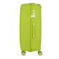 3 Piece Full Set 20" 24" 28 Inches Green Colour Advanced PP Luggage lightweight Hard Case Trolley Bag With Double Spinner Wheel Zaappy.com