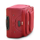 24" Red Colour SJ JIAN 4 Wheel Luggage Lightweight Soft Material Trolley Bag Zaappy.com