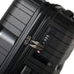 28" Black Colour Royal PP Luggage Lightweight Hard Case Trolley Bag With Double Spinner Wheel Zaappy.com