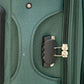 24" Green Colour SJ JIAN 2 Wheel Luggage Lightweight Soft Material Trolley Bag Zaappy.com