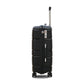 20" Black Colour Royal PP Lightweight Hard Case Carry On Trolley Bag With Double Spinner Wheel Zaappy.com