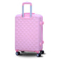 Diamond Cut ABS Lightweight Luggage Bag With Spinner Wheel Zaappy