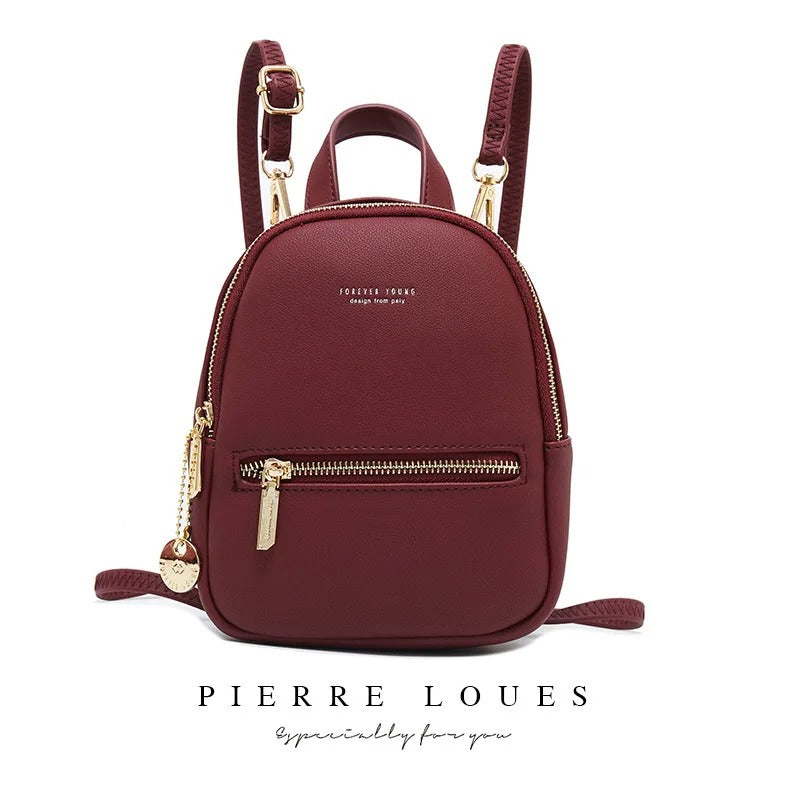 Forever Young Mini Back Pack maroon