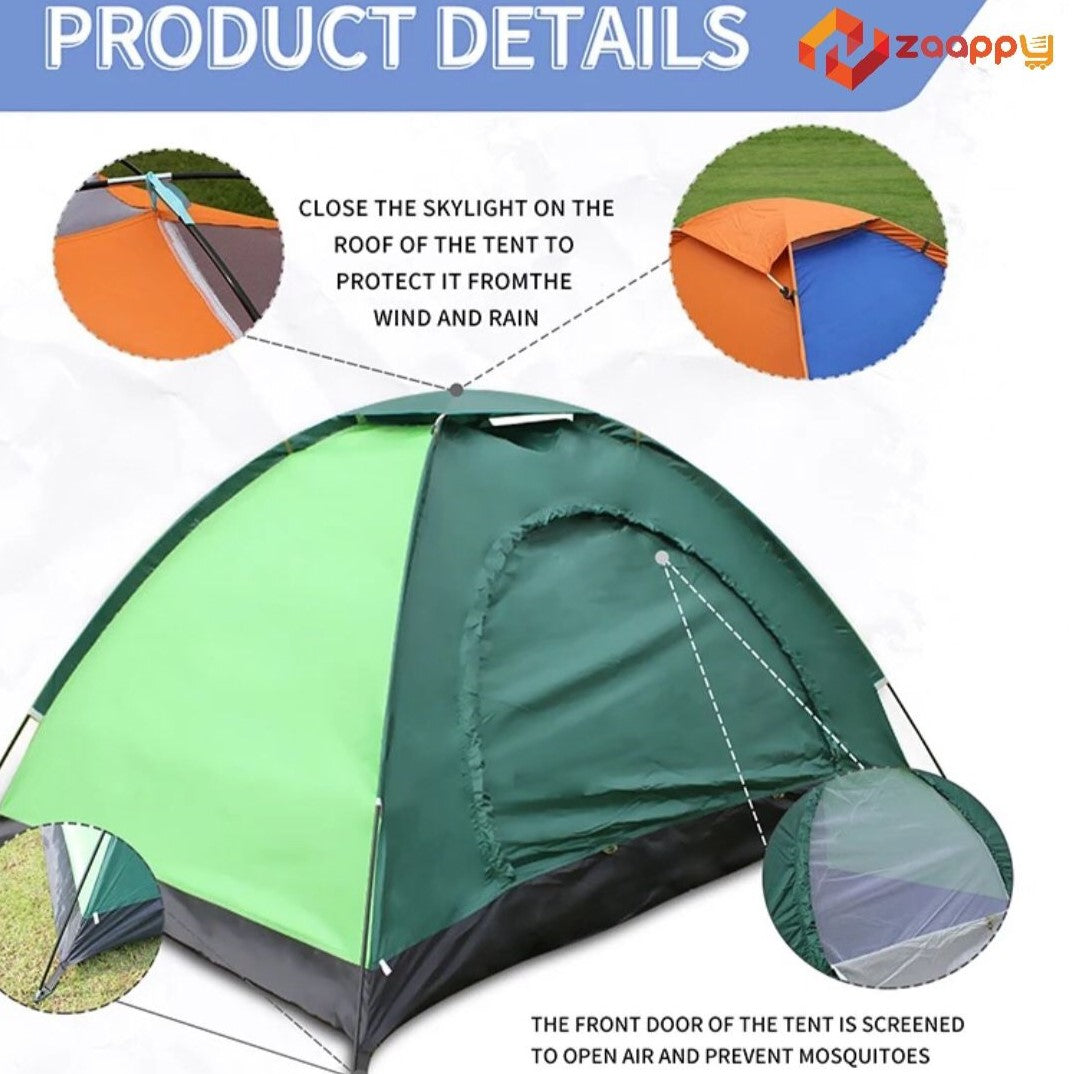 High Grade Manual Outdoor Tent | Couples Camping Tent Zaappy