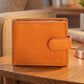 Men's Genuine Leather Wallet | 2 Fold Button Wallet