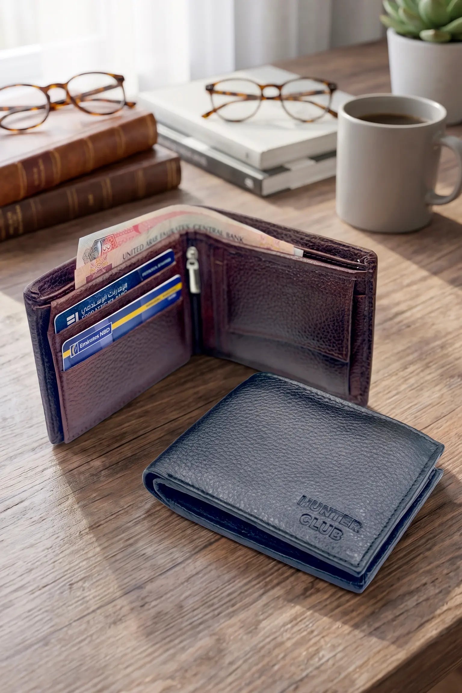 Men's Top Leather Quality Wallet | Hunter Club LL Leather Wallet SF 01