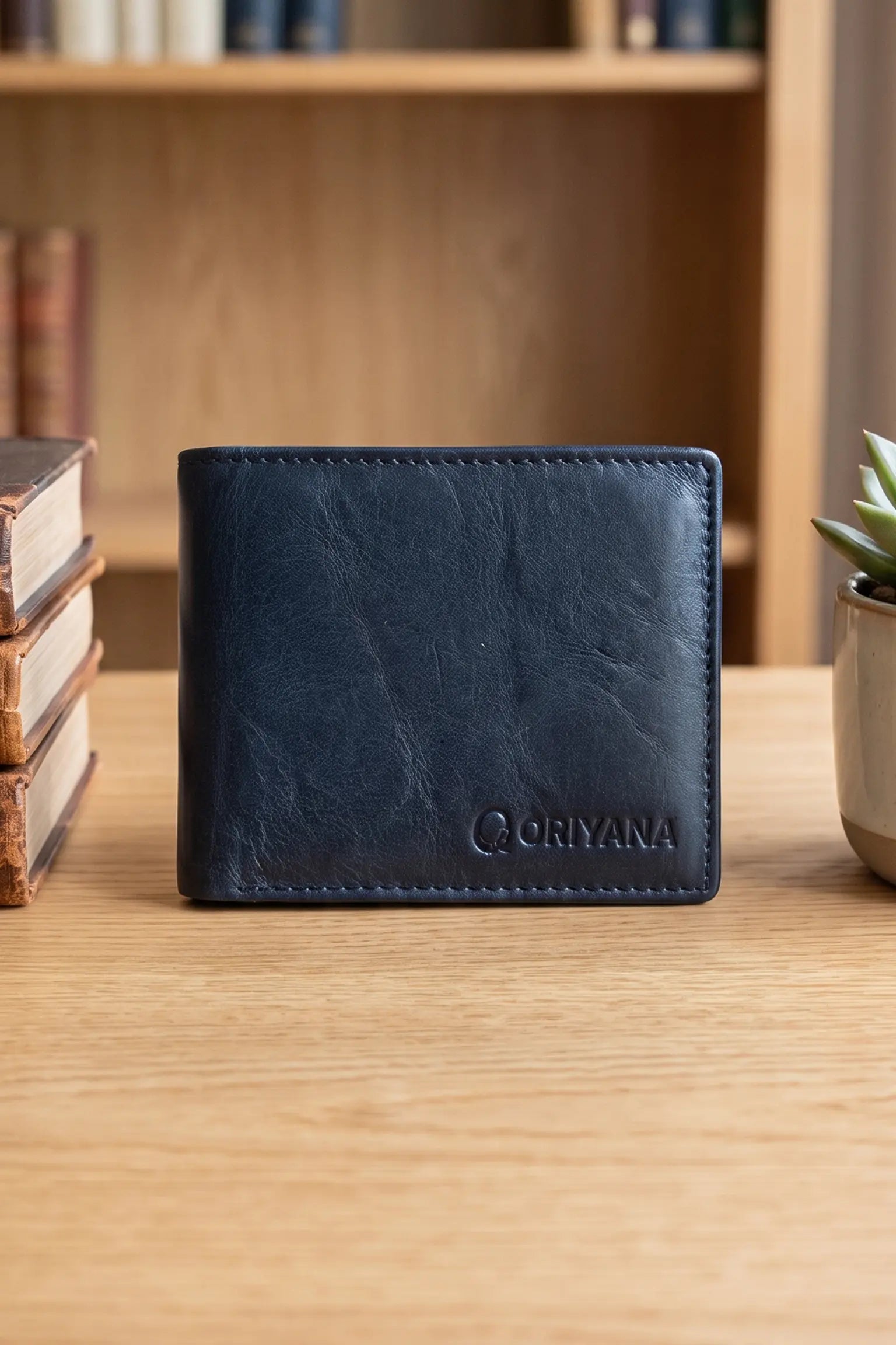 ORIYANA Men's Wallet Genuine Leather RFID Blocking Wallet | LL 3012