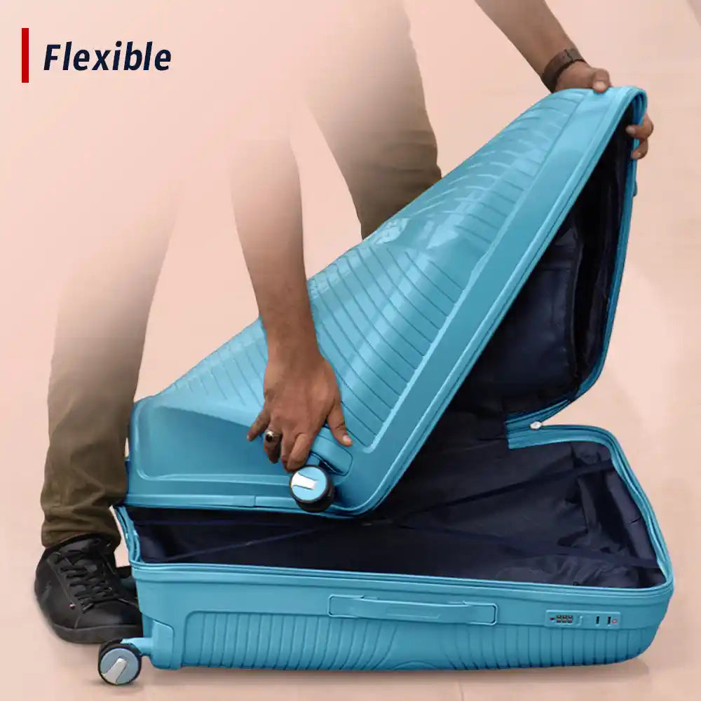 32 Inch Miami PP Unbreakable Hardshell Extra Large Check In Luggage with Spinner Wheels