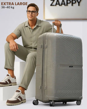 32 Inch Miami PP Unbreakable Hardshell Extra Large Check In Luggage with Spinner Wheels