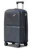 24 Inch Medium Size Checked In Miami PP Unbreakable Lightweight Unbreakable Luggage Bags with Smooth Spinner Wheels