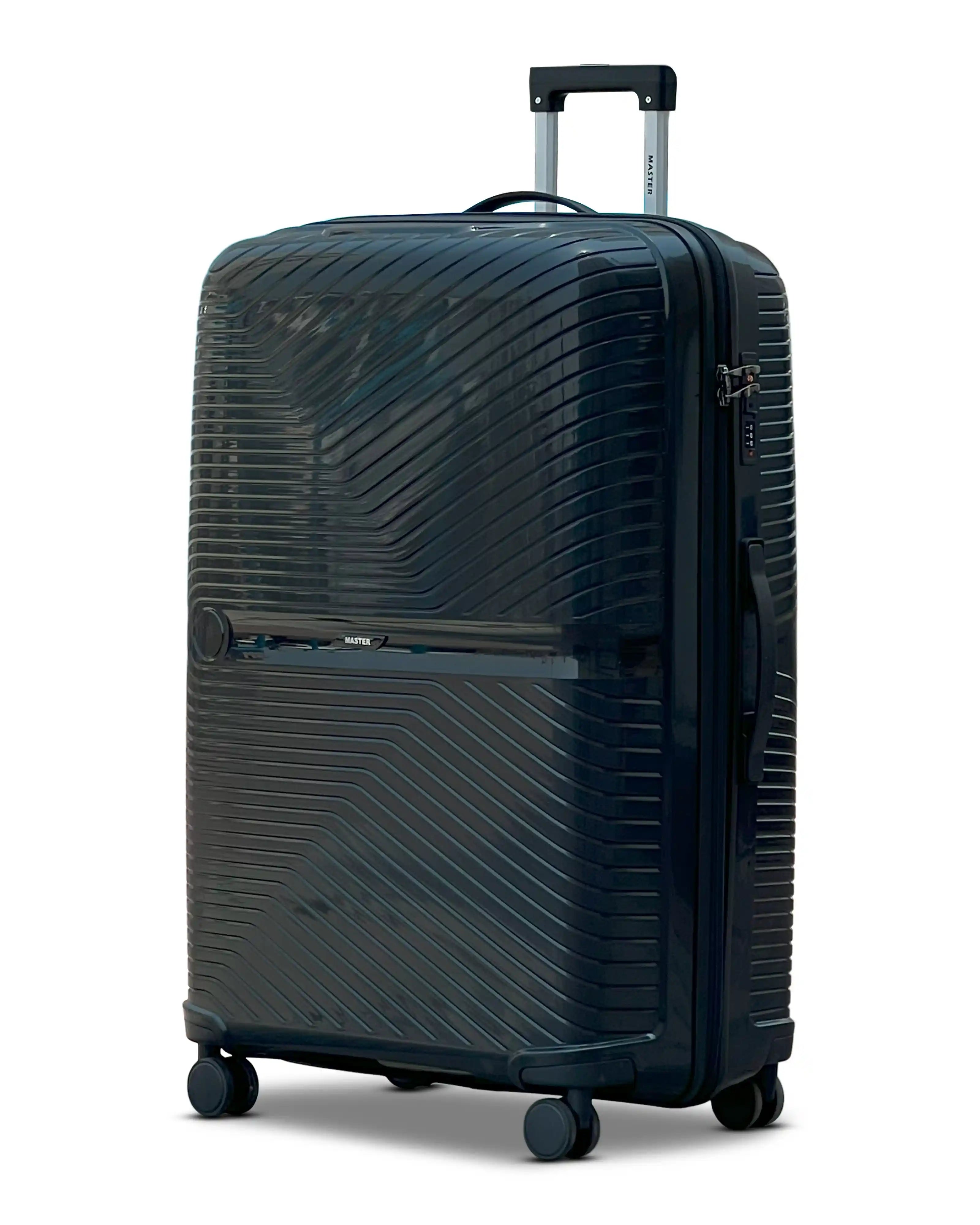 32 Inch Miami PP Unbreakable Hardshell Extra Large Check In Luggage with Spinner Wheels