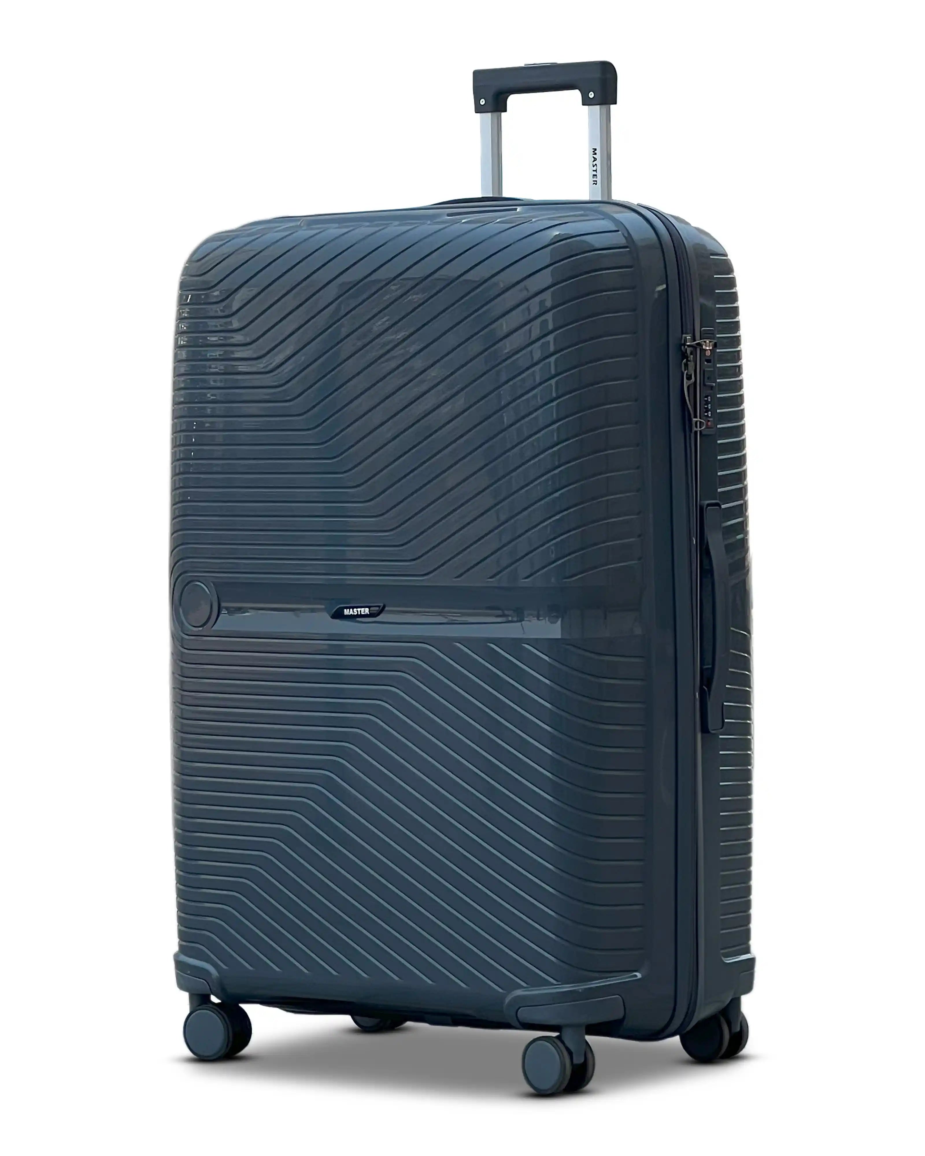 32 Inch Miami PP Unbreakable Hardshell Extra Large Check In Luggage with Spinner Wheels