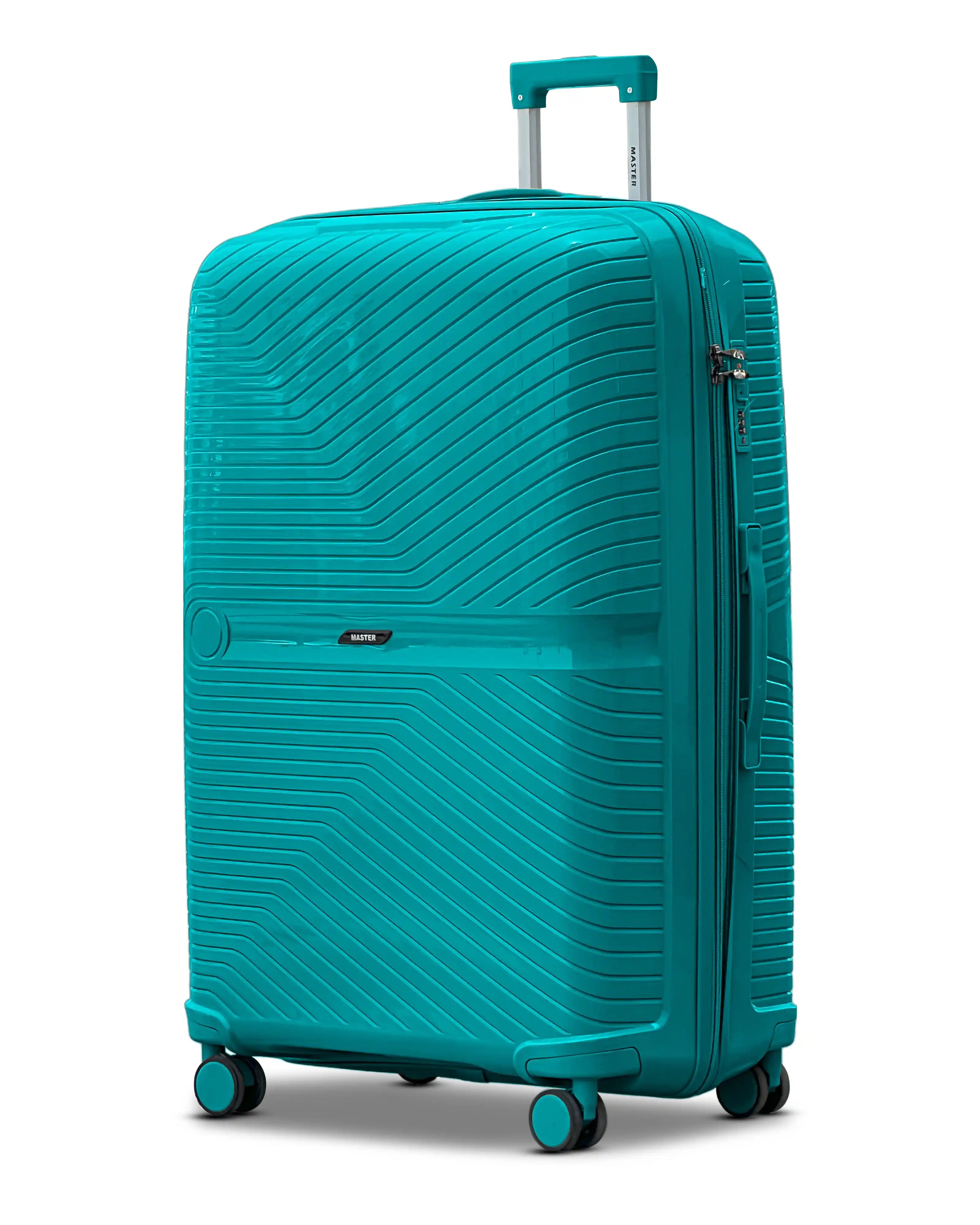 32 Inch Miami PP Unbreakable Hardshell Extra Large Check In Luggage with Spinner Wheels