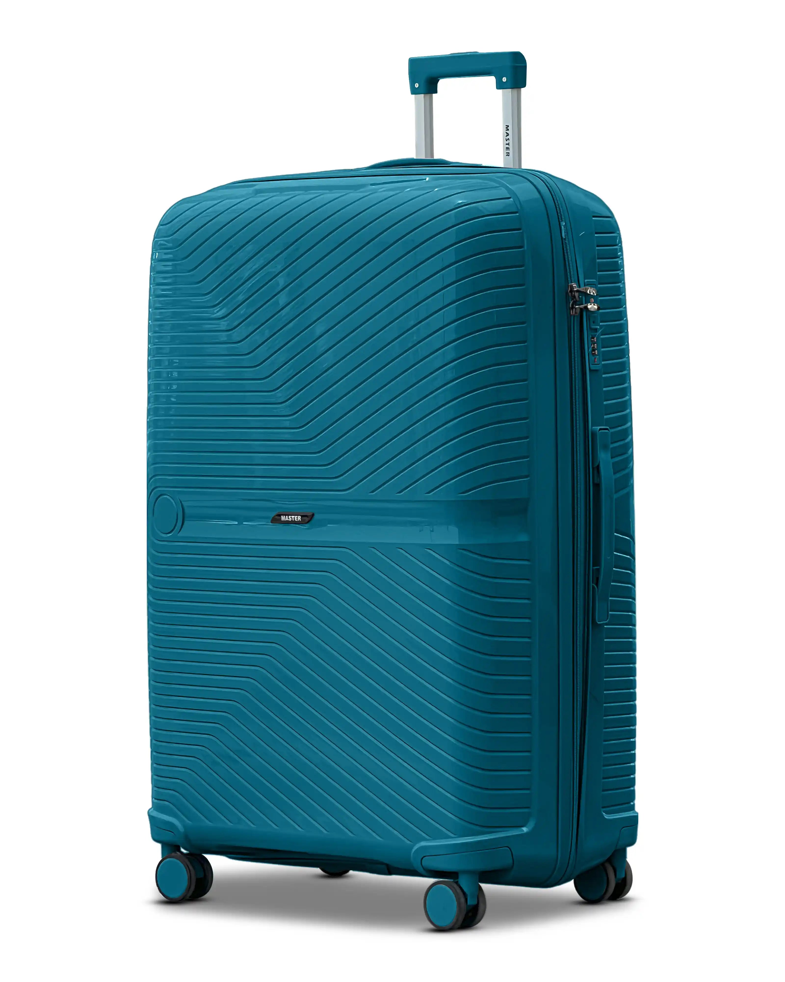 32 Inch Miami PP Unbreakable Hardshell Extra Large Check In Luggage with Spinner Wheels