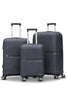 Miami PP Unbreakable Lightweight 3 Pcs Set (20/24/28 Inch) Luggage Bags with Smooth Spinner Wheels