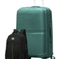 Medium Size 24 Inch Luggage Bag Unbreakable Miami PP with free backpack
