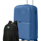 Medium Size 24 Inch Luggage Bag Unbreakable Miami PP with free backpack