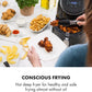 Mini Electric Air Fryer for Oil Free Low Fat Cooking Zaappy.com