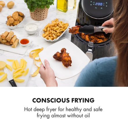 Mini Electric Air Fryer for Oil Free Low Fat Cooking