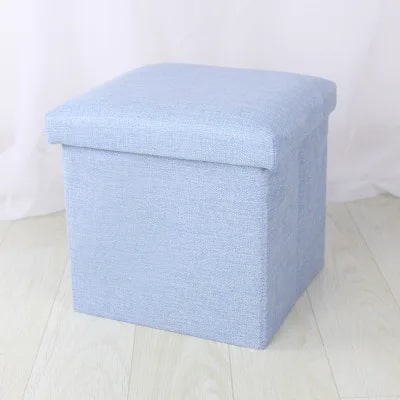 Mini Foldable Storage Sofa | Fabric and Durable Stool for Home Organization