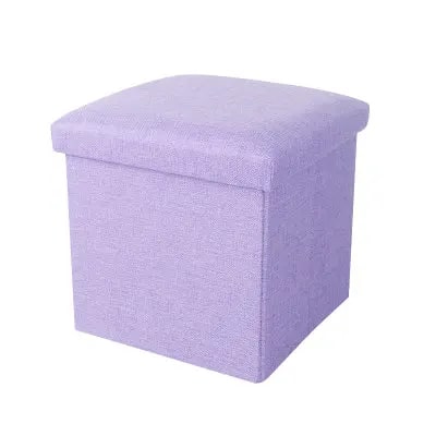 Mini Foldable Storage Sofa | Fabric and Durable Stool for Home Organization