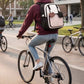 17 Inch Mocha Dua School Backpack With Anti-Theft Pocket