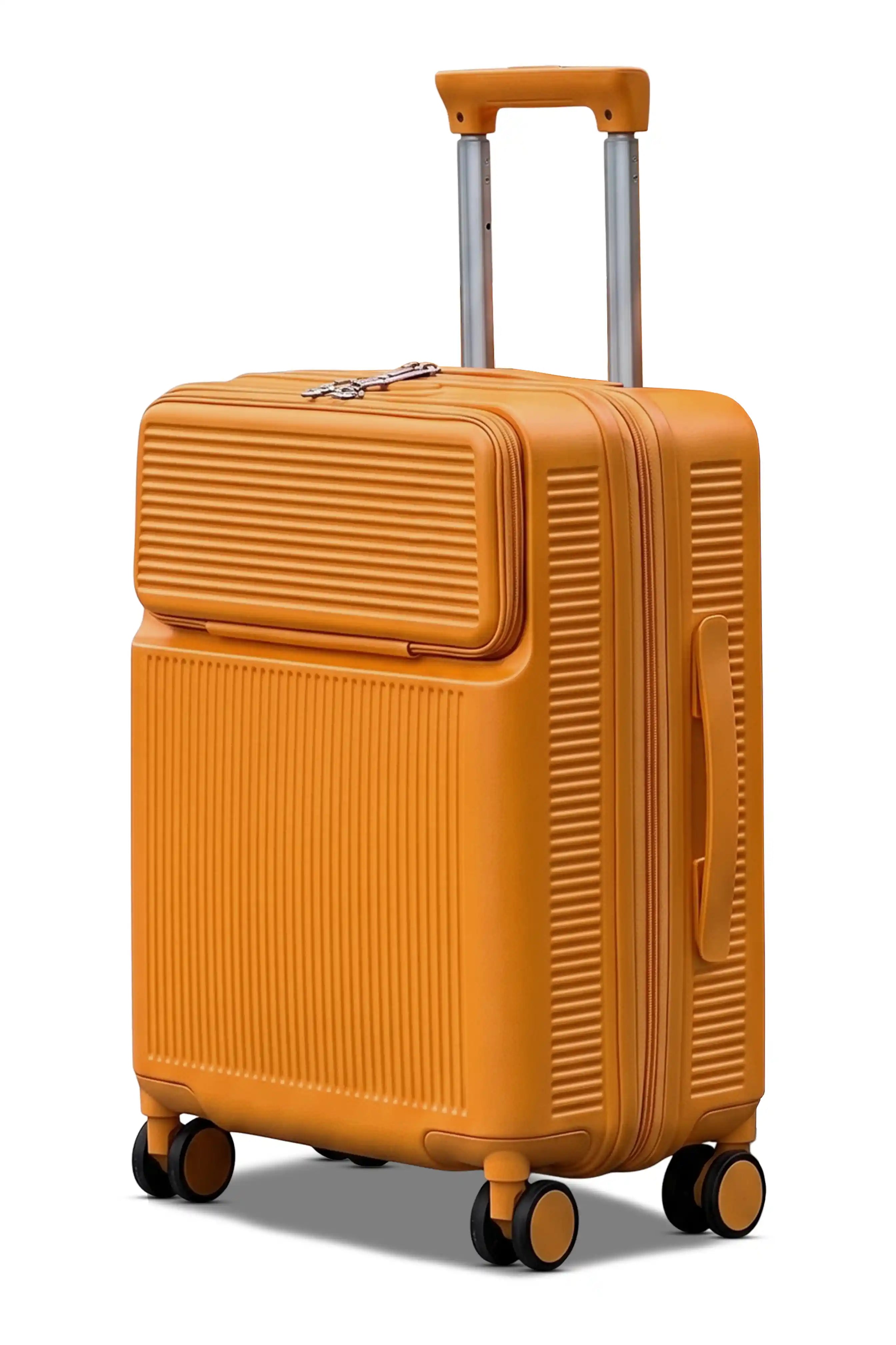 Monarch Expandable Lightweight PC 3 Pcs Set (20/24/28 Inch) Luggage Bags with Smooth Spinner Wheels