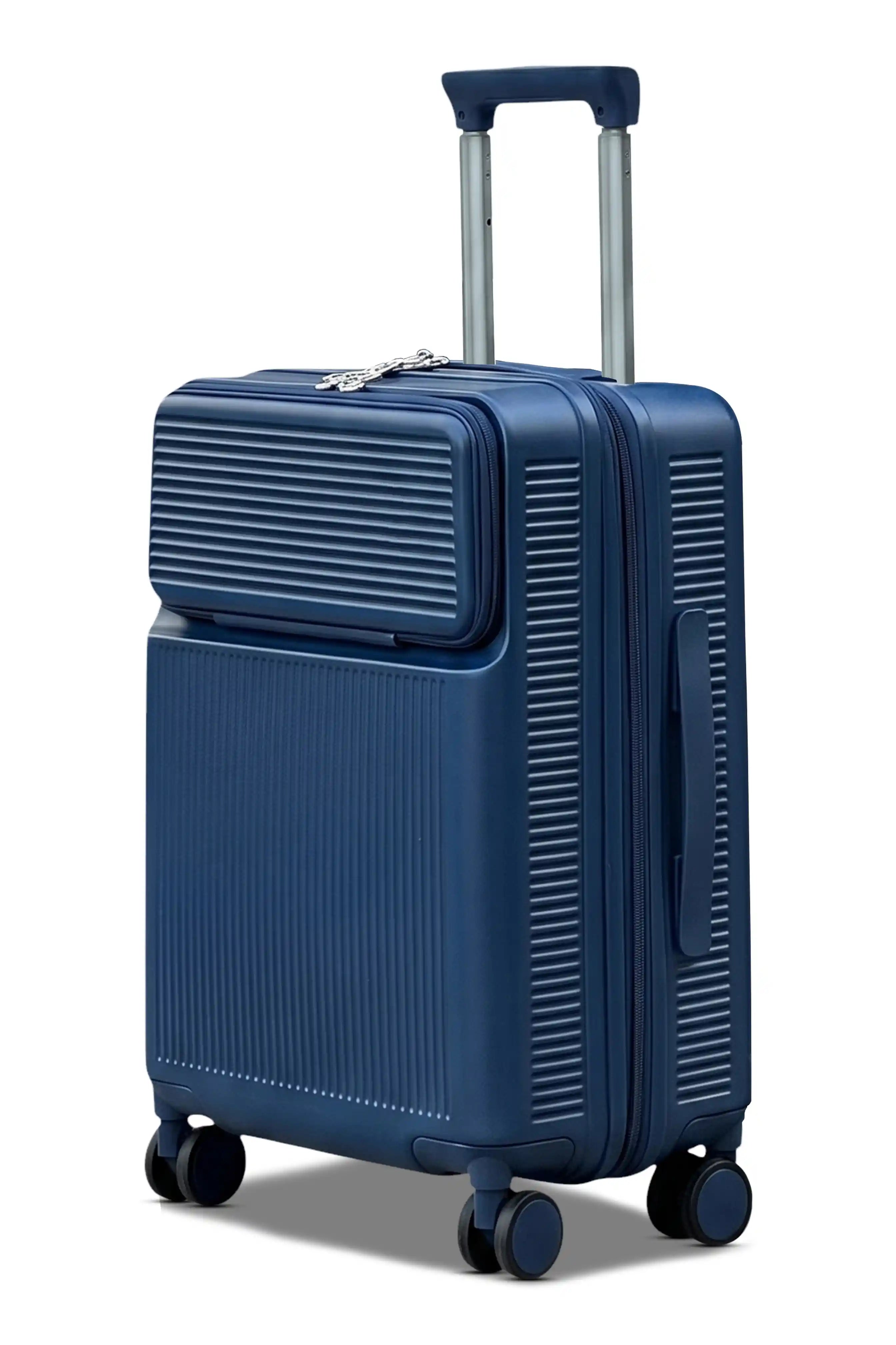 Monarch Expandable Lightweight PC 3 Pcs Set (20/24/28 Inch) Luggage Bags with Smooth Spinner Wheels