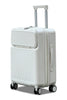 20 Inch Carry On Monarch Expandable Lightweight PC Luggage Bags with Smooth Spinner Wheels