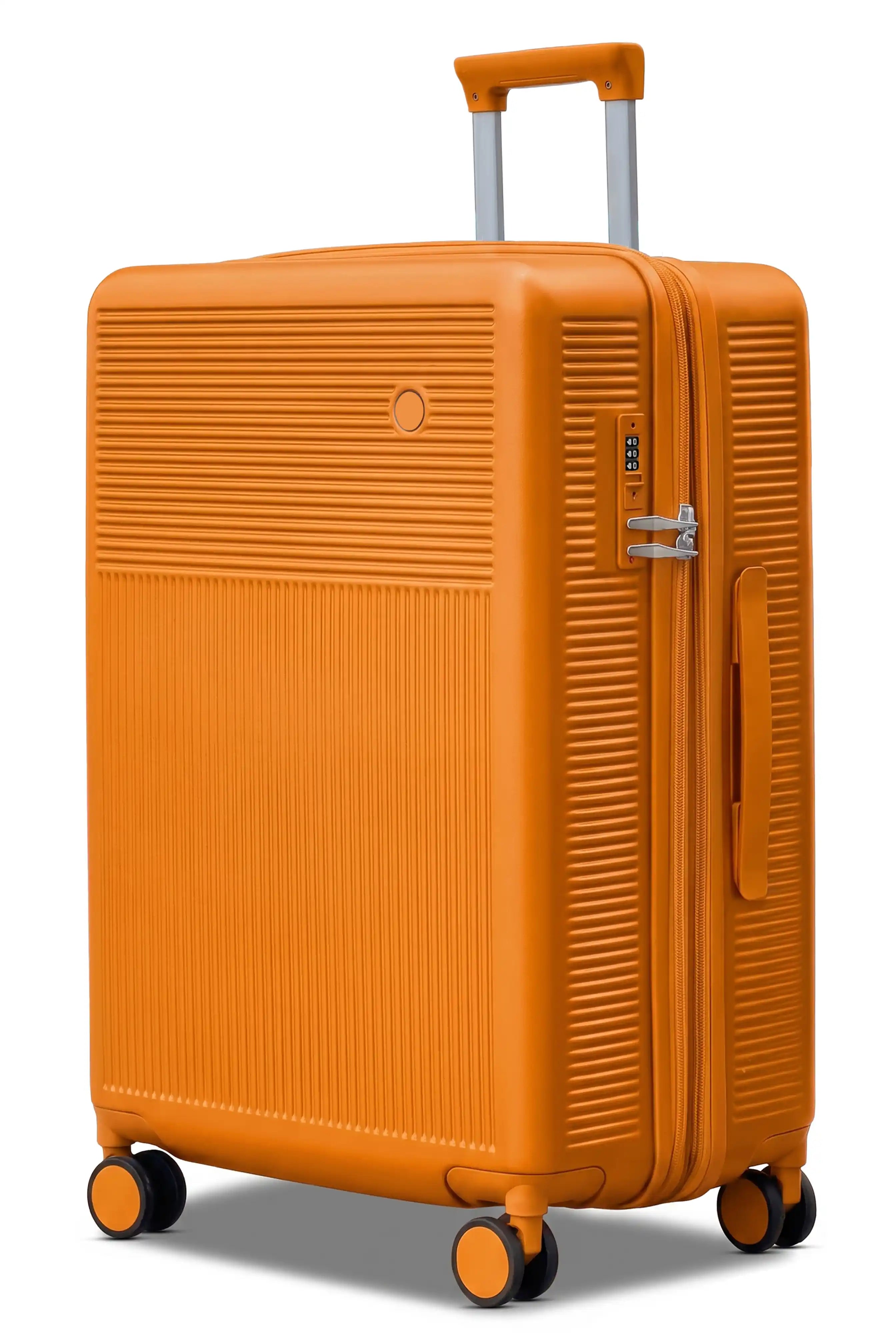 Monarch Expandable Lightweight PC 3 Pcs Set (20/24/28 Inch) Luggage Bags with Smooth Spinner Wheels