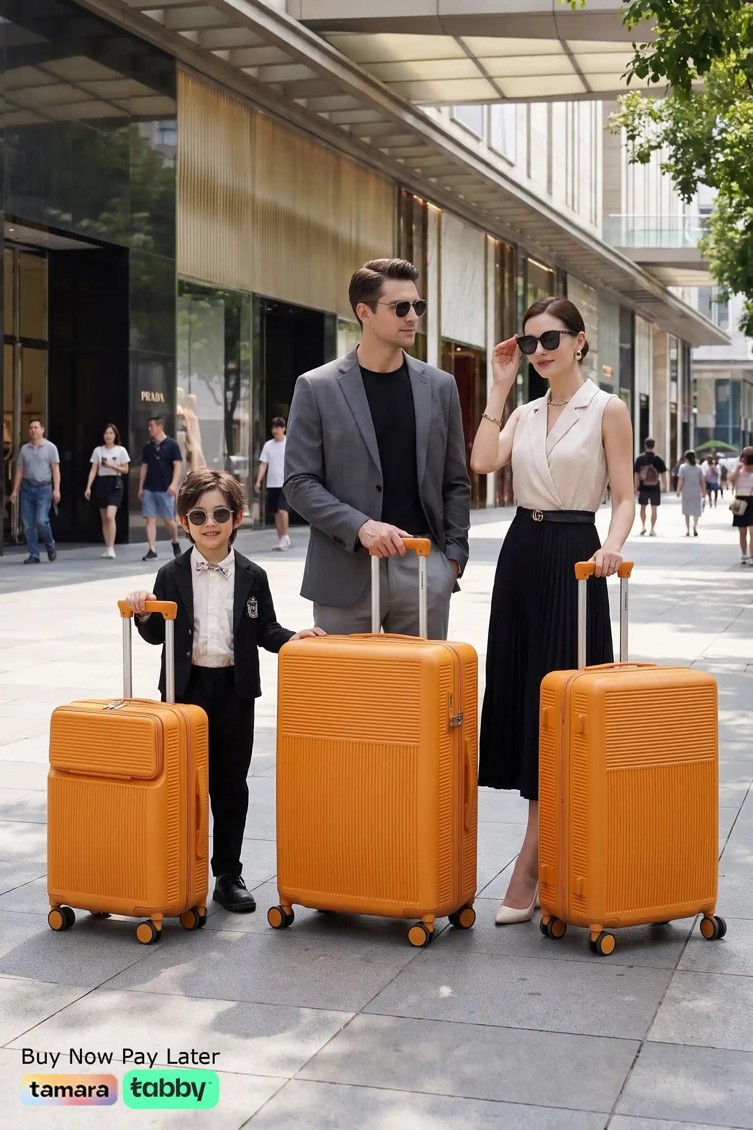Monarch Expandable Lightweight PC 3 Pcs Set (20/24/28 Inch) Luggage Bags with Smooth Spinner Wheels