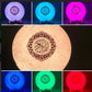 Wireless 3D Moon Touch Bluetooth Night Light Quran Speaker Lamp