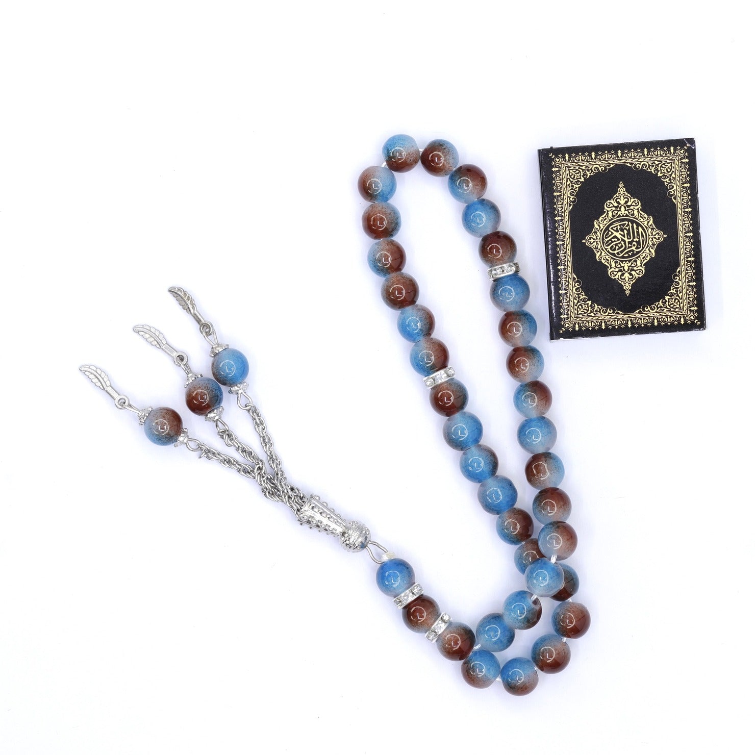 Small Multi Colour Pearl Tasbeeh Rosary Prayer Beads Zaappy