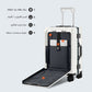 Multifunctional Front Opening Aluminum Frame Luggage | High-End New Business Cabin Suitcase