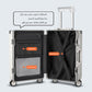 Multifunctional Front Opening Aluminum Frame Luggage | High-End New Business Cabin Suitcase