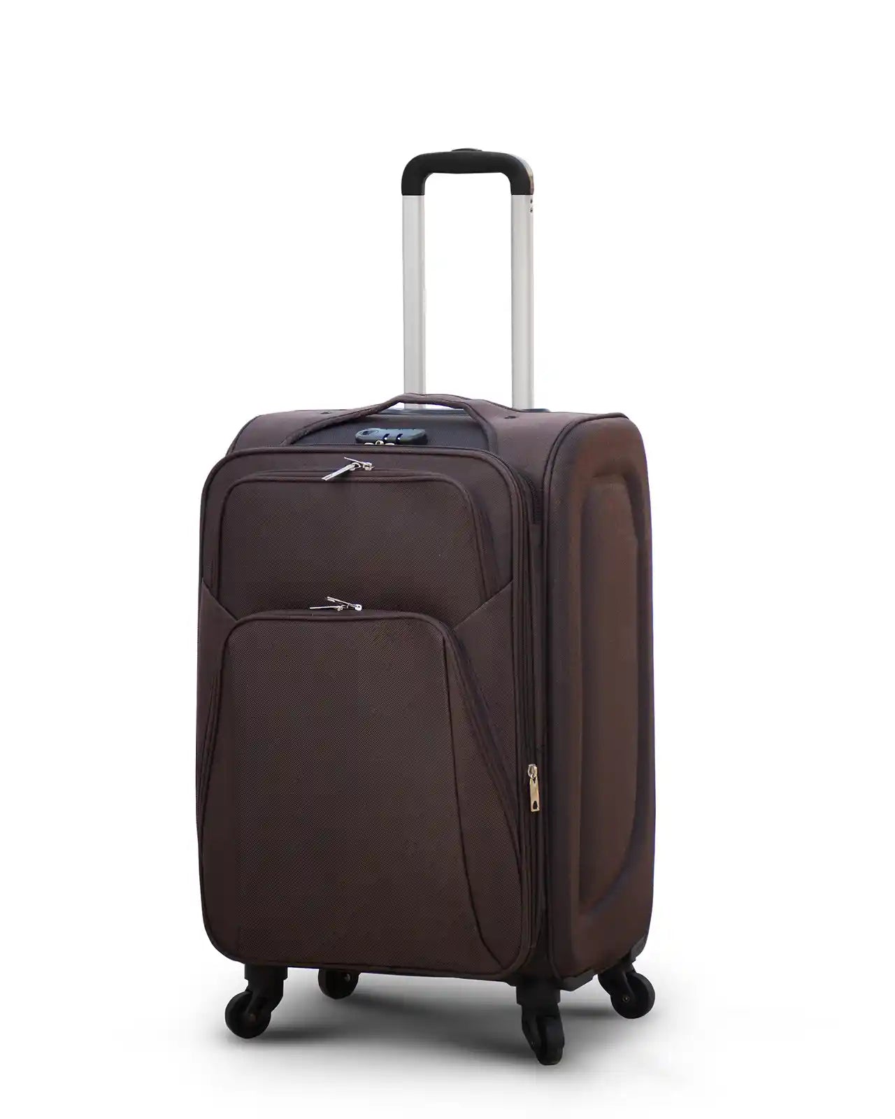 4 Piece Set 20, 24, 28 and 32 Inches SJ JIAN 4 Wheel Lightweight Soft Material Luggage Bag