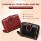 Oil Wax Small Women Wallet | PU Leather Ladies Card Holder Purse Zaappy