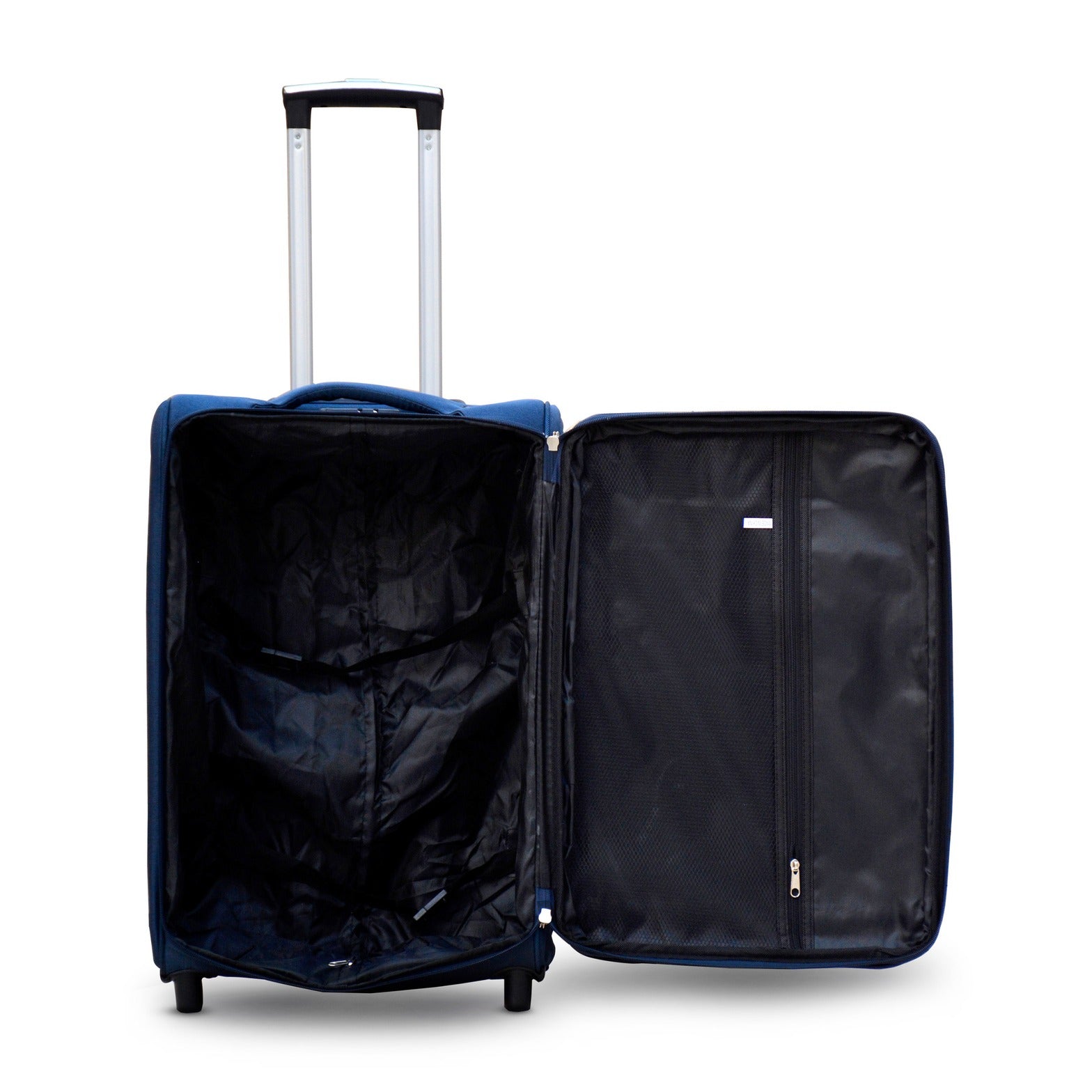 4 Piece Full Set 20" 24" 28" 32 Inches Blue Colour LP 2 Wheel 0161 Lightweight Soft Material Luggage Bag